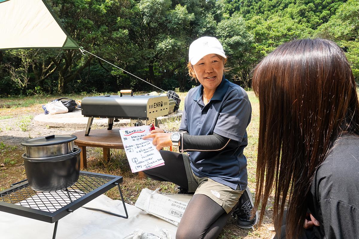 沢歩きにキャンプ飯も！佐世保の里山で自然を体感！-2