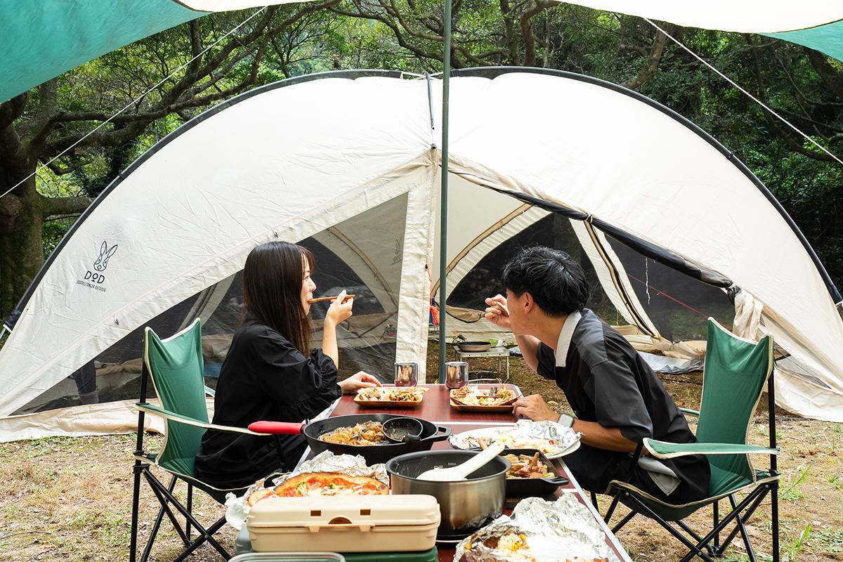 沢歩きにキャンプ飯も！佐世保の里山で自然を体感！-4