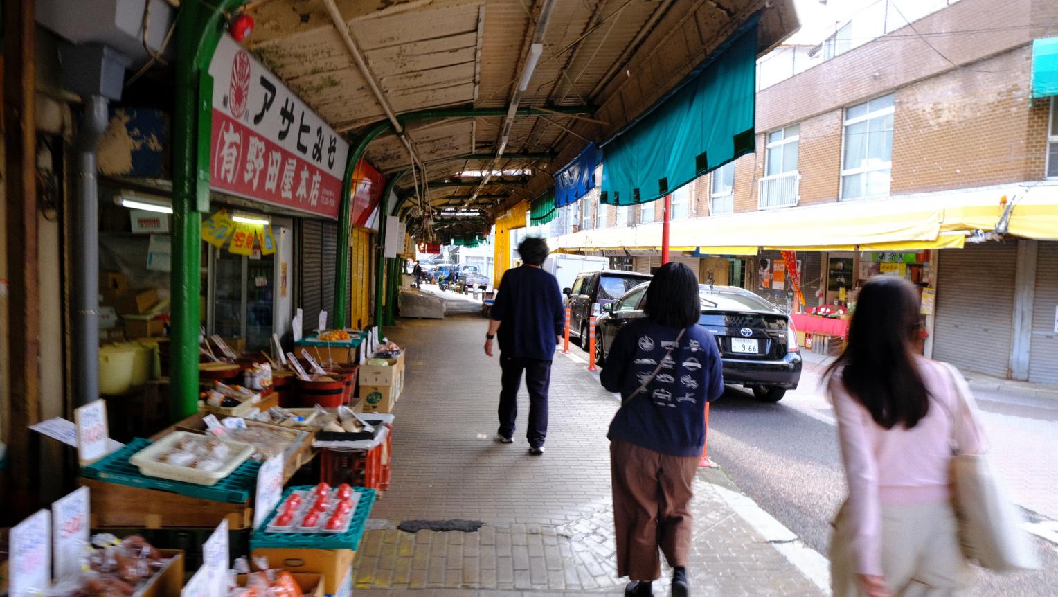 戸尾市場街・とんねる横丁へ移動！-1