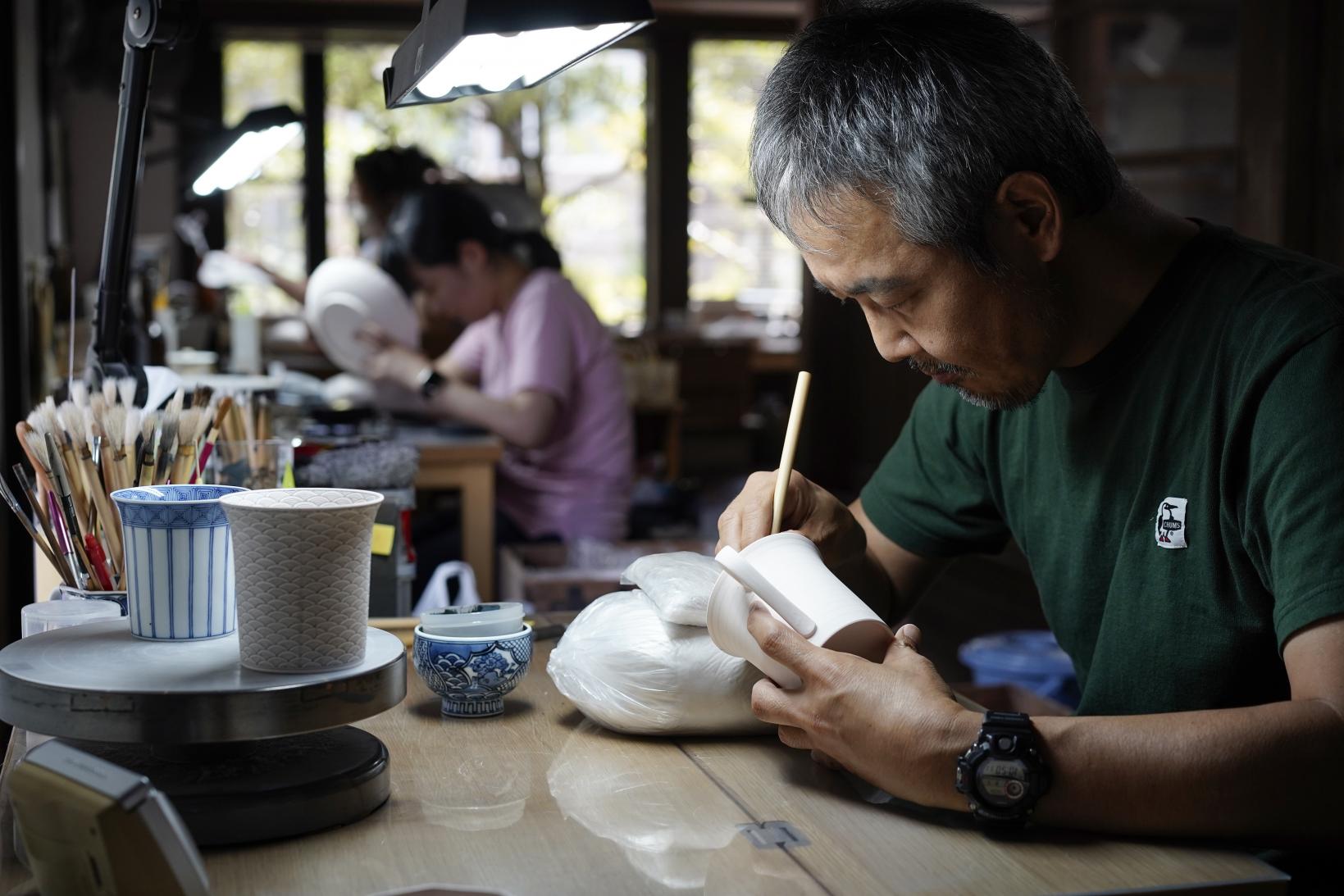 「みかわち焼創作場体感」モニターツアー-1