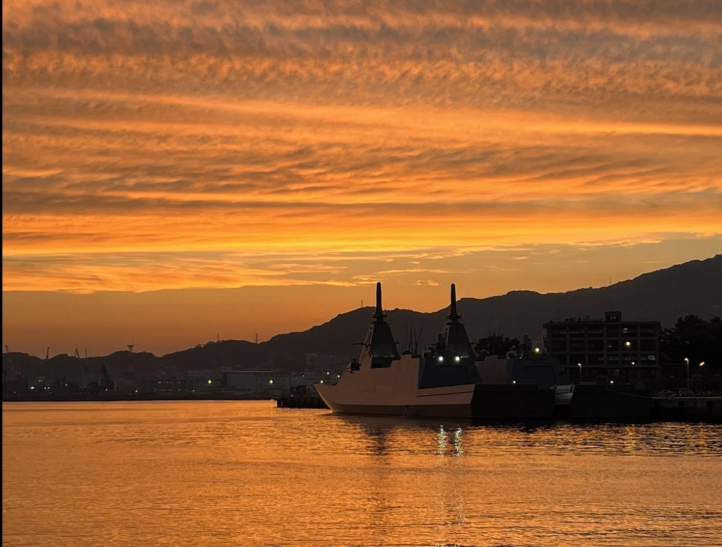 SASEBO軍港クルーズ特別便　夕暮れクルーズ-1