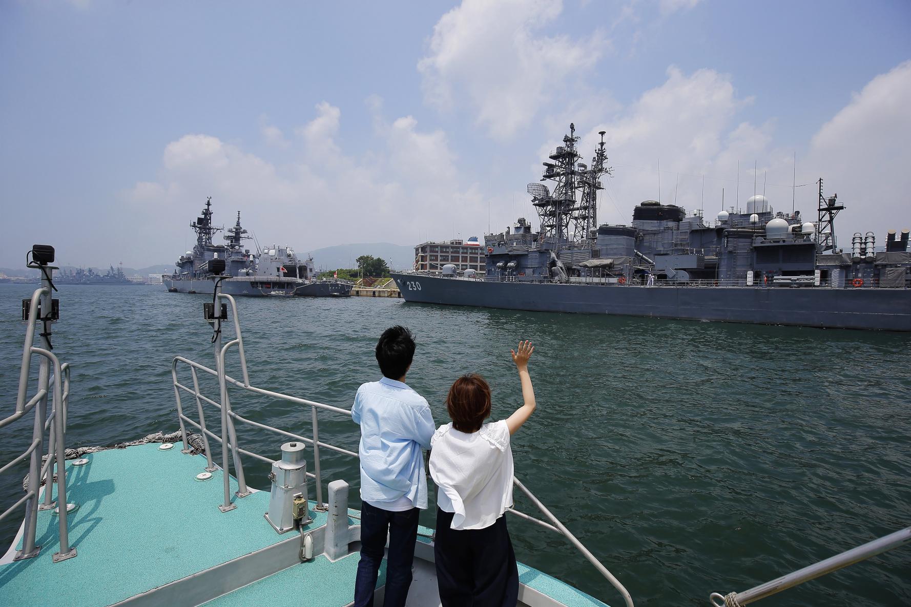 【SASEBO軍港クルーズ特別便】佐世保×横須賀コラボ軍港クルーズ-2